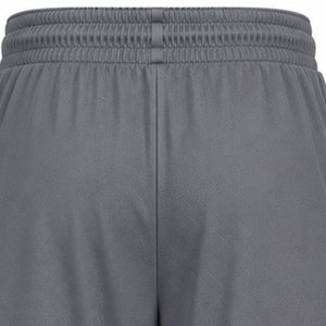 Men Customized Gray Basketball <b>Shorts</b> with <b>White</b> Geometric Side Panels Breathable Mesh Athletic Training <b>Gym</b> Sports <b>Shorts</b> - Product Image 5
