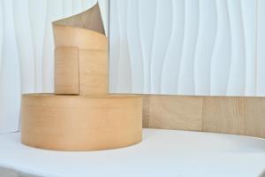 Decorative White Poplar Wood Veneer <b>Edge</b> Banding <b>Tape</b> for Cabinets Wardrobes and Panels - Product Image 6