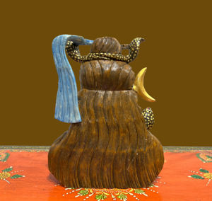 งานฝีมือเรซิ่นของนิรมลา งานฝีมือทำมือแบบดั้งเดิม รูปปั้นเทพเจ้าฮินดู รูปปั้นพระศิวะ รูปปั้นพระพุทธรูป ของตกแต่งวัด - Product Image 2