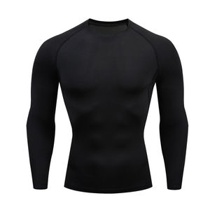 Camisetas Deportivas Rash Guard para Hombre, Diseño 2026, Logotipo Personalizado, Impresión Digital, Ligeras, 160g, Poliéster/Nailon - Product Image 6