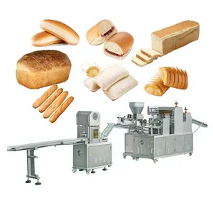 Industrial Complete Automatic Loaf Toast Bread Production Line Toast Making Machine