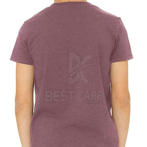 Camisetas de Última Moda con Diseño Nuevo, 100% Algodón, Efecto Desgastado por el Sol, Logotipo Impreso Personalizado, Corte Holgado, Precio al por Mayor - Product Image 3