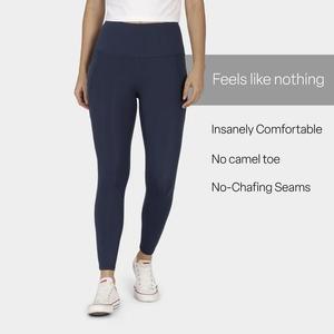 2026 Custom High Waisted Sports Workout Yoga Pants <b>Leggings</b> for Women Soft Polyester Gym Fitness <b>Leggings</b> <b>With</b> <b>Pocket</b> - Product Image 2