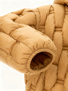 Veste d'hiver matelassée à capuche pour homme Prodigous International, coupe-vent, décontractée, fermeture éclair, couleur unie, coupe ample, grande taille, épaisse - Product Image 5