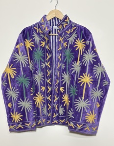 Handcraft <b>Velvet</b> Embroidery Suzani Eco-Friendly Breathable Unisex Festival Open Stitch Winter Regular Long Sleeve High <b>Jacket</b> - Product Image 1