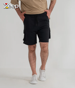 Shorts décontractés pour hommes XEEP personnalisables, légers, solides, de haute qualité, à séchage rapide, respirants, avec cordon de serrage, tricotés, service OEM - Product Image 3