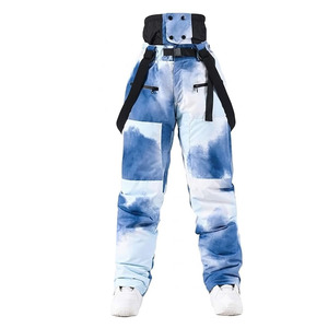 Combinaison de ski à capuche imprimée numériquement, respirante, légère, imperméable 10 000 mm, couleur et logo personnalisables, vente chaude - Product Image 5