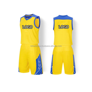 Uniformes de baloncesto profesionales modernos de alta calidad, cómodos, transpirables, tela de poliéster 100%, opción de talla grande disponible - Product Image 2
