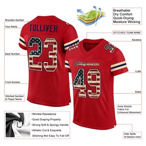 Camiseta de Fútbol de Manga Corta Estampada, la Más Vendida del 2026, 100% Poliéster, Uniforme Personalizado para Equipos, Suministro al por Mayor - Product Image 5