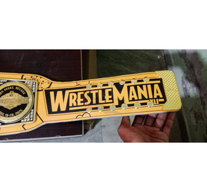 Heavyweight Wrestling Championship <b>Belts</b>-Durable & Comfortable Gold Plated Zinc Alloy Customizable Size & Logo - Product Image 4
