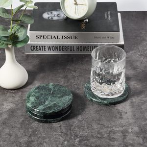 Real <b>marble</b> <b>coasters</b> set heavy <b>marble</b> <b>coasters</b> thick stone <b>coasters</b> non slip <b>marble</b> <b>coasters</b> absorbent stone <b>coasters</b> - Product Image 3