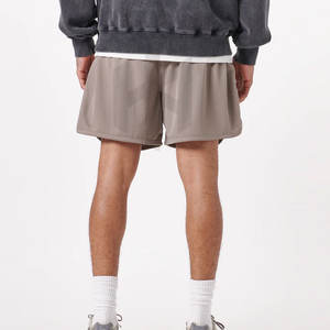 Pantalones Cortos de Malla OEM Personalizados de Color Liso para Hombre, Novedad en Pantalones Cortos de Malla para Adulto - Product Image 5