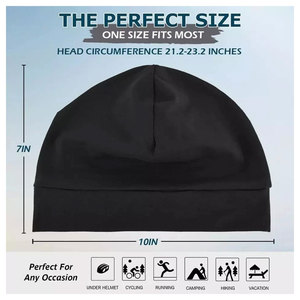2026 Cotton Skull <b>Hats</b> for <b>Men</b> Women2-Pack Lightweight <b>Beanie</b> Sleep <b>Hat</b> For Outdoor Sports - Product Image 3