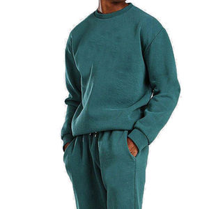 Men's Sport Track Suits Latest Fashion Winter 2-Piece Sweat Suit <b>Sets</b> Breathable Embroidered Hooded Collar Streetwear Custom - Product Image 4