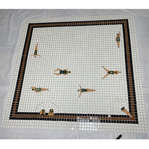 งานตกแต่งสระว่ายน้ำ ลายโมเสคดีไซน์นักว่ายน้ำ ภาพจิตรกรรมฝาผนังแบบกำหนดเอง กระเบื้องโมเสคห้องน้ำระดับไฮเอนด์ - Product Image 6