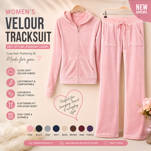 Ensemble de survêtement vintage en velours à carreaux pour femme, 2 pièces, avec pantalon de jogging long à capuche, doux, respirant et anti-boulochage - Product Image 6