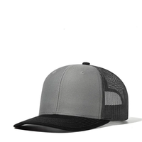 Topi Baseball Sporty Mewah Custom Grosir dengan Patch Kulit Desain Polos Stylish Bernapas Dapat Disesuaikan Fashion Pria