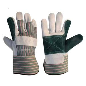 Breathable Anti-Vibration Safety <b>Gloves</b> Wear-Resistant Mechanic Leather <b>Gloves</b> with Fingers Visibility Comfortable working <b>Glove</b> - Product Image 2