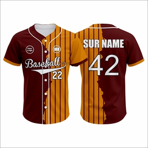 Conjunto de Uniformes de Béisbol Personalizados 2026, Marca Privada, Entrega Rápida, MOQ Bajo, Fabricante de Uniformes Deportivos por Sublimación, Venta al Por Mayor - Product Image 6