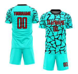 Uniformes de Fútbol Personalizados, Duraderos, Transpirables, 100% Poliéster, Ropa Deportiva de Alta Calidad de Secado Rápido - Product Image 2