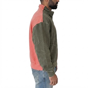 Sudadera Unisex de Forro Polar con Cierre de Cremallera, Cuello Alto, Corte Regular, Mezcla de Algodón, Estilo Casual Urbano, Otoño Invierno, con Apliques - Product Image 6