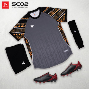 Factory Direct Custom Soccer Jersey Set SC02 Quick Dry Breathable Sublimation Team Uniform Adults Kids Wholesale OEM ODM - Product Image 5