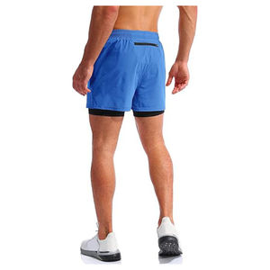 Shorts de sport en toile pour homme, taille mi-haute, avec fermeture élastique, respirants et à séchage rapide, poches, couleurs/logo personnalisables, écologiques - Product Image 6