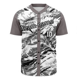 Maillots de baseball à sublimation imprimée, design unique, très demandés, avec logo d'équipe, nom et numéro, pour hommes, maillot de softball - Product Image 1