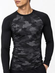 Chemises de protection anti-UV pour hommes à manches longues en spandex écologique imprimées sur mesure - Séchage rapide, respirantes, sans couture, sportives, service OEM - Product Image 6