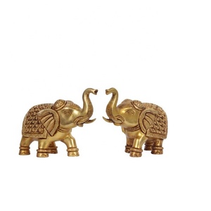 100% qualità in ottone con elefante in ottone di alta qualità, antico e classico, il tuo tavolo da ufficio per Hotel di casa decorativo e regalo - Product Image 3