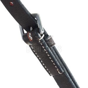 Martingala profesional para caballos, de cuero premium, diseñada para práctica de equitación y uso diario. - Product Image 5