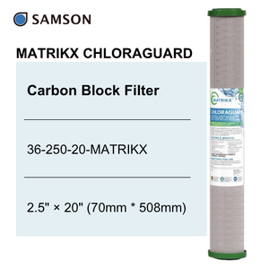 Filtre à charbon actif MATRIKX CHLORAGUARD 36-250-20 20 pouces - Product Image 2