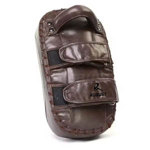 Meilleures ventes : Protège-tibias en cuir de vachette pour la boxe et les arts martiaux, utilisables en salle de sport, à domicile et dans les centres de fitness – Protection optimale - Product Image 4