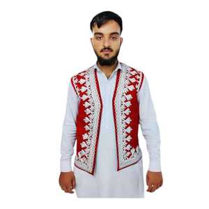 Chalecos Afganos Tradicionales para Hombre, Diseños Personalizados, Hechos a Mano, Bordados, Ropa de Verano, Resistentes al Viento y al Agua, Culturales - Product Image 1