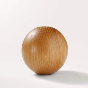 Adorno de bola de madera de tamaño personalizado de calidad superior para eventos festivos y decoración del hogar adornos navideños sublimación en blanco - Product Image 4