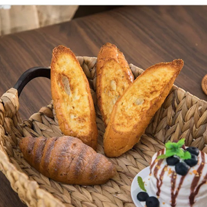 Bandeja grande tejida a mano de estilo superventas de alta calidad, Material de jacinto de agua, paños de sujeción o pan u otros mangos adjuntos - Product Image 5