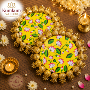 Wholesale New Arrival Classic Traditional Indian Handmade Floral Rangoli Diwali Wedding Eco-friendly Wooden Temple <b>Mat</b> - Product Image 5