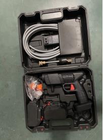 <span class=keywords><strong>Nettoyeur</strong></span> <span class=keywords><strong>haute</strong></span> <span class=keywords><strong>pression</strong></span> portable 21V à <span class=keywords><strong>batterie</strong></span> avec portée de pulvérisation de 10m, tête de pistolet en alliage - Ensemble de pistolet de lavage électrique, pulvérisateur de mousse - Product Image 4