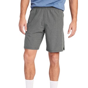 Pantalones Cortos Casuales para Hombre, Color Gris, Cintura Elástica Tejida, con Bolsillos, Transpirables, Diseño de Color Sólido, Longitud Media, Último Diseño 2026, OEM ODM - Product Image 4