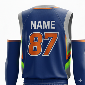 ชุดยูนิฟอร์มบาสเก็ตบอลพิมพ์ลายตามสั่ง MOQ ต่ำ ปี 2026 ระบายอากาศได้ดี ซับเหงื่อ ป้องกันแบคทีเรีย เสื้อทีม ขายส่งราคาถูก - Product Image 4