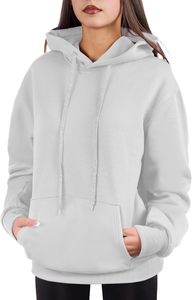 Sudadera con Capucha Unisex Verde de Última Moda 2026, Corte Regular, Algodón, Forro Polar, Color Sólido, Diseño con Bolsillos, Ropa Casual de Otoño, ODM OEM - Product Image 2
