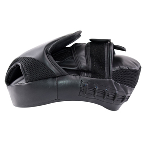 Custom Made Durable Eco-Friendly Leather MMA Boxing <b>Focus</b> <b>Pads</b> Kickboxing Training Comfortable Hand Bending Paws Breathable All - Product Image 4