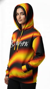 เสื้อฮู้ดดี้โอเวอร์ไซส์แฟชั่นล้ำสมัยสำหรับฤดูหนาว  แบบยูนิเซ็กซ์ พร้อมลายพิมพ์ซับลิเมชั่นคุณภาพสูงและงานปัก สำหรับสวมใส่ในชีวิตประจำวันสไตล์สตรีทแวร์ - Product Image 4