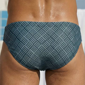 Shorts de plage décontractés pour hommes, taille élastique, personnalisés, 100% polyester, séchage rapide - Product Image 6