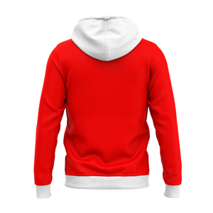Sweat à capuche zippé en coton de haute qualité, coupe classique, épais, avec poches, tricoté en coton, décontracté, pour l'automne - Product Image 4