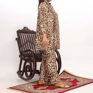 เบลเซอร์ผ้าไหมผู้หญิง2ชิ้นพิมพ์ Collection-PW4088กริป - Product Image 1