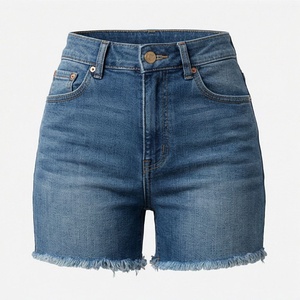 Shorts en jean pour femmes, couleur personnalisée, qualité supérieure, quantité en gros, prix bas, jeans, tenue décontractée d'été, tendance - Product Image 1