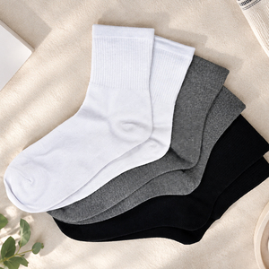 Made in Korea <b>Men's</b> Autumn Casual Dress Crew <b>Socks</b> K015 - Product Image 1