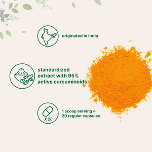 Extrait de racine de curcuma de haute pureté, 95 % en poudre, qualité export premium, pour le soutien immunitaire et articulaire - Product Image 3