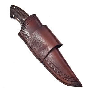 Cuchillo Utilitario Recto de Acero Inoxidable para Exteriores, Marca TARJ ENTERPRISES, Mango de Madera, Grado Industrial, Alta Durabilidad, para Camping - Product Image 3